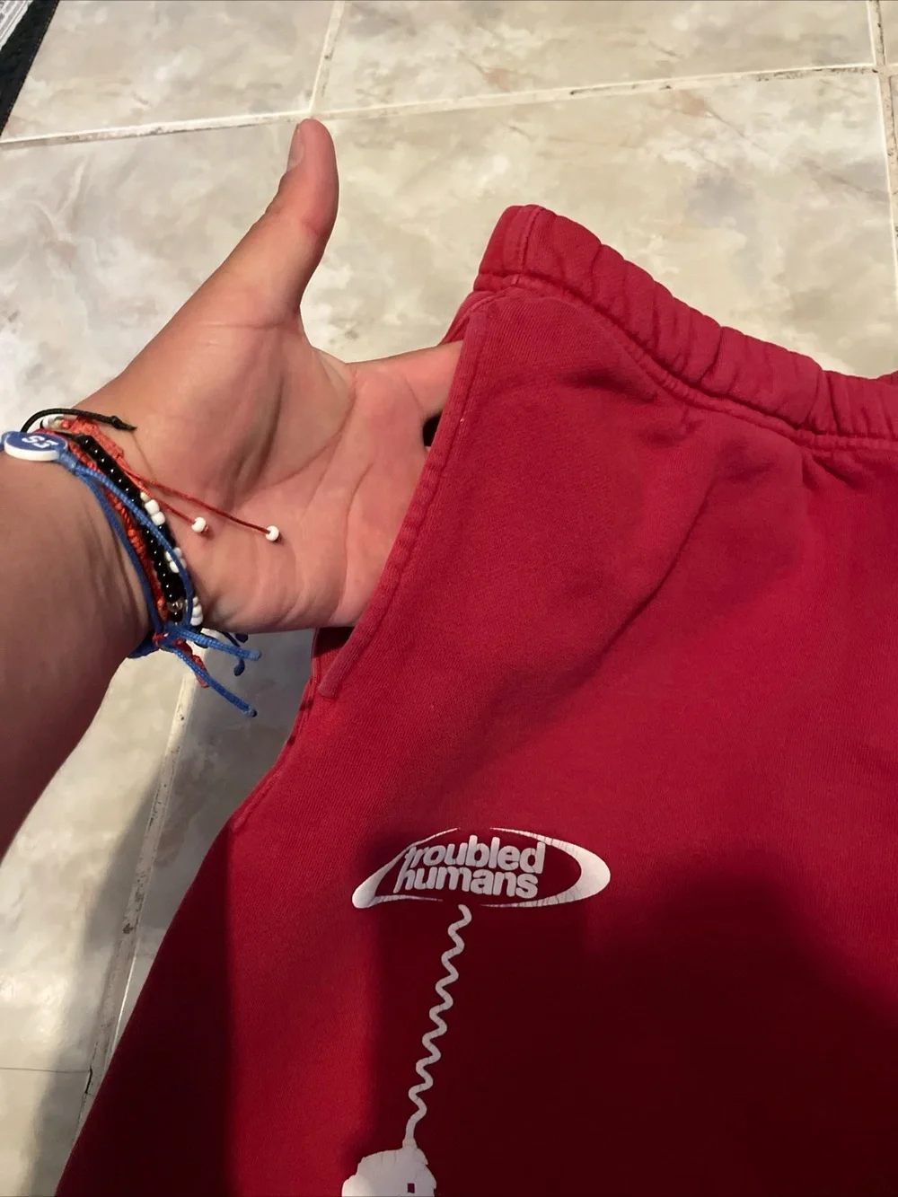Troubled Humans Sex Lust Sweatpants Streetwear SZ Large
